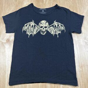 Avenged Sevenfold 2023 North American Tour T-Shirt Black Double Sided Medium